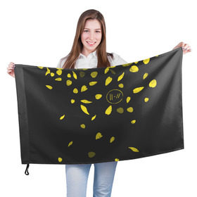 Флаг 3D с принтом Twenty One Pilots - Trench в городе Новоалтайск, 100% полиэстер | плотность ткани — 95 г/м2, размер — 67 х 109 см. Принт наносится с одной стороны | band | best | blurry | face | indie | logo | music | one | pilots | pop | regional | rock | symbol | top | trench | twenty | vessel | группа | инди | лого | логотип | музыка | пилоты | поп | рок | символ | топ | тренч