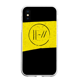 Чехол для iPhone XS Max матовый с принтом TWENTY ONE PILOTS - Trench в городе Новоалтайск, Силикон | Область печати: задняя сторона чехла, без боковых панелей | Тематика изображения на принте: band | best | blurry | face | indie | logo | music | one | pilots | pop | regional | rock | symbol | top | trench | twenty | vessel | группа | инди | лого | логотип | музыка | пилоты | поп | рок | символ | топ | тренч