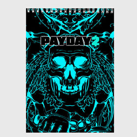 Скетчбук с принтом Payday 2 в городе Новоалтайск, 100% бумага
 | 48 листов, плотность листов — 100 г/м2, плотность картонной обложки — 250 г/м2. Листы скреплены сверху удобной пружинной спиралью | 2 | payday | беглец | бот | ограбления | пейдей | призрак | симулятор | техник | штурмовик | шутер