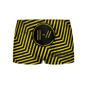 Мужские трусы 3D с принтом Twenty One Pilots - Trench в городе Новоалтайск, 50% хлопок, 50% полиэстер | классическая посадка, на поясе мягкая тканевая резинка | band | best | blurry | face | indie | logo | music | one | pilots | pop | regional | rock | symbol | top | trench | twenty | vessel | группа | инди | лого | логотип | музыка | пилоты | поп | рок | символ | топ | тренч