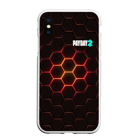 Чехол для iPhone XS Max матовый с принтом Payday 2 в городе Новоалтайск, Силикон | Область печати: задняя сторона чехла, без боковых панелей | 2 | payday | беглец | бот | ограбления | пейдей | призрак | симулятор | техник | штурмовик | шутер