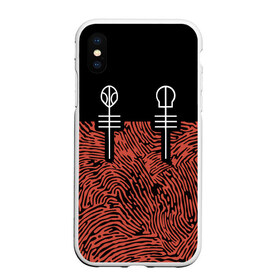 Чехол для iPhone XS Max матовый с принтом Twenty One Pilots - Blurryface в городе Новоалтайск, Силикон | Область печати: задняя сторона чехла, без боковых панелей | band | best | blurry | face | indie | logo | music | one | pilots | pop | regional | rock | symbol | top | trench | twenty | vessel | группа | инди | лого | логотип | музыка | пилоты | поп | рок | символ | топ | тренч