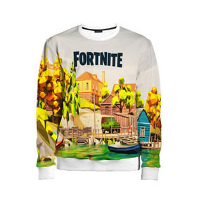 Детский свитшот 3D с принтом FORTNITE в городе Новоалтайск, 100% полиэстер | свободная посадка, прямой крой, мягкая тканевая резинка на рукавах и понизу свитшота | battle royale | fortnite | fortnite battle royale | futuresynth | game | outrun | retrowave | synth | synthwave | игры | ретровейв | синтвейв | фортнайт