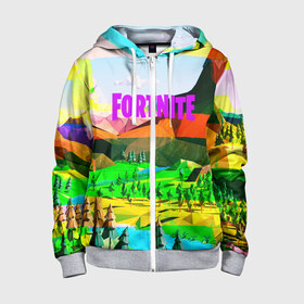 Детская толстовка 3D на молнии с принтом FORTNITE в городе Новоалтайск, 100% полиэстер |  манжеты и пояс оформлены широкой мягкой резинкой, двухслойный капюшон со шнурком для регулировки, спереди карманы и застежка-молния
 | battle royale | fortnite | fortnite battle royale | futuresynth | game | outrun | retrowave | synth | synthwave | игры | ретровейв | синтвейв | фортнайт