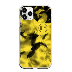 Чехол для iPhone 11 Pro Max матовый с принтом Twenty One Pilots - Перья в городе Новоалтайск, Силикон |  | Тематика изображения на принте: band | best | blurry | face | indie | logo | music | one | pilots | pop | regional | rock | symbol | top | trench | twenty | vessel | группа | инди | лого | логотип | музыка | пилоты | поп | рок | символ | топ | тренч
