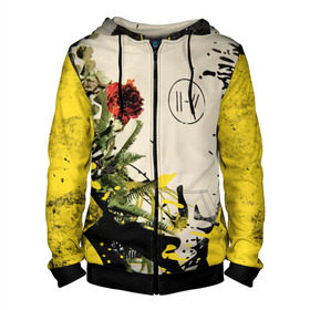 Мужская толстовка 3D на молнии с принтом Twenty One Pilots - Trench в городе Новоалтайск, 100% полиэстер | длина до линии бедра, манжеты и пояс оформлены мягкой тканевой резинкой, двухслойный капюшон со шнурком для регулировки, спереди молния, по бокам два кармана | band | best | blurry | face | indie | logo | music | one | pilots | pop | regional | rock | symbol | top | trench | twenty | vessel | группа | инди | лого | логотип | музыка | пилоты | поп | рок | символ | топ | тренч
