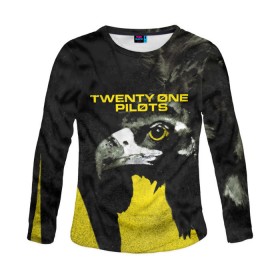 Женский лонгслив 3D с принтом Twenty One Pilots - Trench в городе Новоалтайск, 100% полиэстер | длинные рукава, круглый вырез горловины, полуприлегающий силуэт | band | best | blurry | face | indie | logo | music | one | pilots | pop | regional | rock | symbol | top | trench | twenty | vessel | группа | инди | лого | логотип | музыка | пилоты | поп | рок | символ | топ | тренч