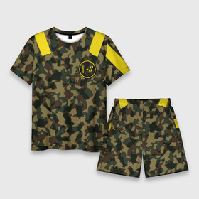 Мужской костюм с шортами 3D с принтом Twenty One Pilots   Jumpsuit в городе Новоалтайск,  |  | band | best | blurry | face | indie | logo | music | one | pilots | pop | regional | rock | symbol | top | trench | twenty | vessel | группа | инди | лого | логотип | музыка | пилоты | поп | рок | символ | топ | тренч