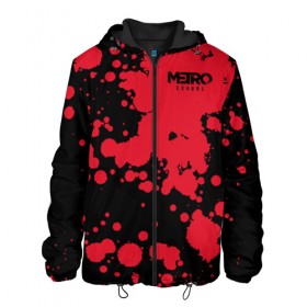 Мужская куртка 3D с принтом Metro Exodus в городе Новоалтайск, ткань верха — 100% полиэстер, подклад — флис | прямой крой, подол и капюшон оформлены резинкой с фиксаторами, два кармана без застежек по бокам, один большой потайной карман на груди. Карман на груди застегивается на липучку | Тематика изображения на принте: exodus | horror | metro | survival | исход | метро | мутация | оружия | стелс | шутер | экшен