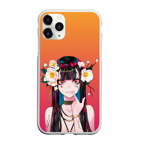 Чехол для iPhone 11 Pro Max матовый с принтом Девушка - сакура в городе Новоалтайск, Силикон |  | Тематика изображения на принте: anime | аниме | анимешница | девушка | иллюстрация | милая | мультик | сакура | тян | тянка | цветы