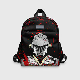 Детский рюкзак 3D с принтом Goblin Slayer stains в городе Новоалтайск, 100% полиэстер | лямки с регулируемой длиной, сверху петелька, чтобы рюкзак можно было повесить на вешалку. Основное отделение закрывается на молнию, как и внешний карман. Внутри дополнительный карман. По бокам два дополнительных кармашка | Тематика изображения на принте: ahegao | anime | armor | blood | goblin | knight | manga | slayer | аниме | ахегао | гоблин | гоблинов | гоблины | доспехи | жрица | кровища | кровь | манга | мульт | мультик | ранобэ | рыцарь | сериал