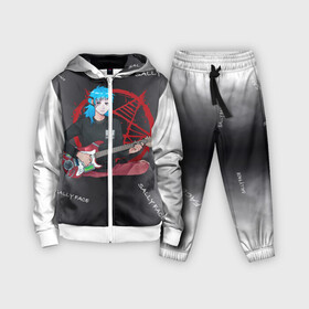 Детский костюм 3D с принтом Sally Face with a Guitar в городе Новоалтайск,  |  | fisher | larry johnson | mask | sally  face | sally fisher | sallyface | демоны | духи | маска | пентаграмма | призраки | рок | салли | салли фейс | салли фишер | фейс | шепот