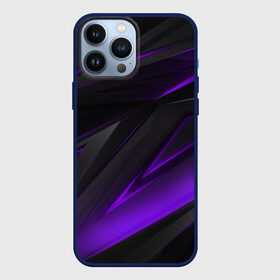 Чехол для iPhone 13 Pro Max с принтом GEOMETRY STRIPES NEON | ФИОЛЕТОВЫЕ ПОЛОСЫ в городе Новоалтайск,  |  | abstract | geometry | metal | polyviolet | purple | still | stripes | texture | violet | абстракция | геометрия | металл | сталь | текстура | ультрафиолет | фиолетовый