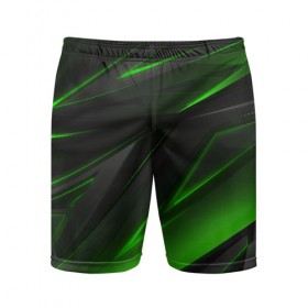 Мужские шорты 3D спортивные с принтом GEOMETRY STRIPES в городе Новоалтайск,  |  | abstract | geometry | green | metal | polyviolet | still | stripes | texture | абстракция | геометрия | зеленый | металл | сталь | текстура