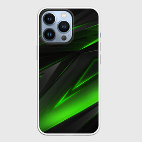 Чехол для iPhone 13 Pro с принтом GEOMETRY STRIPES | ЗЕЛЁНЫЕ ПОЛОСЫ в городе Новоалтайск,  |  | Тематика изображения на принте: abstract | geometry | green | metal | polyviolet | still | stripes | texture | абстракция | геометрия | зеленый | металл | сталь | текстура