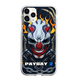 Чехол для iPhone 11 Pro матовый с принтом Payday 2 в городе Новоалтайск, Силикон |  | chains day | game | gun | mask | payday | payday 2 | payday2 | грабители | зло | игра | клоун | маска | ограбление | оружие | пистолет