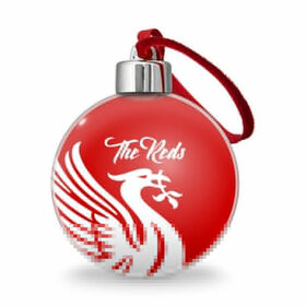 Ёлочный шар с принтом Ливерпуль в городе Новоалтайск, Пластик | Диаметр: 77 мм | anfield | liverpool | liverpool fc | the reds | you ll never walk a | клубная | красные | ливерпуль | мерсисайдцы | фанатская | футбольная | футбольный клуб | футбольный клуб ливерпуль | энфилд