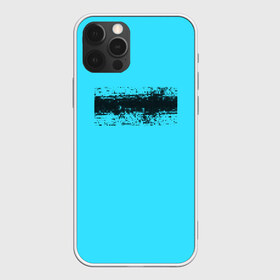 Чехол для iPhone 12 Pro Max с принтом Гранж голубой в городе Новоалтайск, Силикон |  | кислотные костюмы | кислотные цвета | неон | флуоресцентные принты