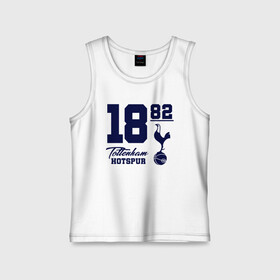 Детская майка хлопок с принтом Тоттенхэм в городе Новоалтайск,  |  | spurs | tottenham | tottenham hotspur | англия | апл | белые | лондон | премьер лига | тоттенхэм | тоттенхэм хотспур | форма | футбол | футболист | футбольная | футбольный клуб | шпоры