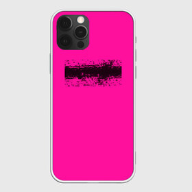Чехол для iPhone 12 Pro Max с принтом Гранж розовый в городе Новоалтайск, Силикон |  | Тематика изображения на принте: кислотные костюмы | кислотные цвета | неон | флуоресцентные принты