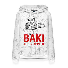 Женская толстовка 3D с принтом Baki the Grappler / Боец Баки в городе Новоалтайск, 100% полиэстер  | двухслойный капюшон со шнурком для регулировки, мягкие манжеты на рукавах и по низу толстовки, спереди карман-кенгуру с мягким внутренним слоем. | ahegao | anime | baki | fighter | grappler | manga | the | аниме | анимешники | анимешнику | ахегао | баки | боевые | боец | бойцы | доппо | драки | искусства | манга | мульт | мультик | сериал | хамма | юдзиро