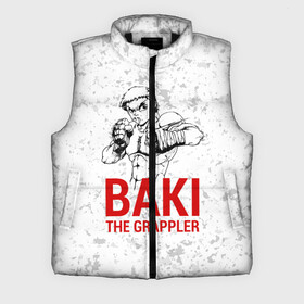 Мужской жилет утепленный 3D с принтом Baki the Grappler в городе Новоалтайск,  |  | Тематика изображения на принте: ahegao | anime | baki | fighter | grappler | manga | the | аниме | анимешники | анимешнику | ахегао | баки | боевые | боец | бойцы | доппо | драки | искусства | манга | мульт | мультик | сериал | хамма | юдзиро