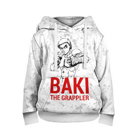 Детская толстовка 3D с принтом Baki the Grappler / Боец Баки в городе Новоалтайск, 100% полиэстер | двухслойный капюшон со шнурком для регулировки, мягкие манжеты на рукавах и по низу толстовки, спереди карман-кенгуру с мягким внутренним слоем | ahegao | anime | baki | fighter | grappler | manga | the | аниме | анимешники | анимешнику | ахегао | баки | боевые | боец | бойцы | доппо | драки | искусства | манга | мульт | мультик | сериал | хамма | юдзиро