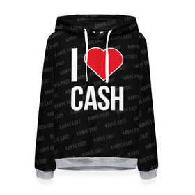Женская толстовка 3D с принтом TOMMY CASH - KANYE EAST - CASH в городе Новоалтайск, 100% полиэстер  | двухслойный капюшон со шнурком для регулировки, мягкие манжеты на рукавах и по низу толстовки, спереди карман-кенгуру с мягким внутренним слоем. | bak | cash | dollaz | east | euroz | guez | kanye | little | molly | rap | rapper | russian | surf | tammemets | tomas | tommy | tomy | whoz | winaloto | yeniz | yes | бабки | бабло | деньги | кэш | русский | рэп | рэпер | томи | томми