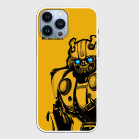 Чехол для iPhone 13 Pro Max с принтом BUMBLEBEE в городе Новоалтайск,  |  | Тематика изображения на принте: bumblebee | автобот | бамблби | герой | камаро | прайм | робот | трансформеры | фильм | шевроле