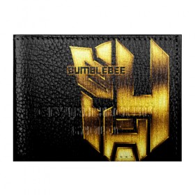 Обложка для студенческого билета с принтом BUMBLEBEE в городе Новоалтайск, натуральная кожа | Размер: 11*8 см; Печать на всей внешней стороне | Тематика изображения на принте: bumblebee | автобот | бамблби | герой | камаро | прайм | робот | трансформеры | фильм | шевроле