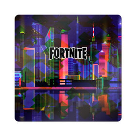 Магнит виниловый Квадрат с принтом FORTNITE в городе Новоалтайск, полимерный материал с магнитным слоем | размер 9*9 см, закругленные углы | 