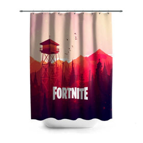 Штора 3D для ванной с принтом FORTNITE в городе Новоалтайск, 100% полиэстер | плотность материала — 100 г/м2. Стандартный размер — 146 см х 180 см. По верхнему краю — пластиковые люверсы для креплений. В комплекте 10 пластиковых колец | battle royale | fortnite | fortnite battle royale | futuresynth | game | outrun | retrowave | synth | synthwave | игры | ретровейв | синтвейв | фортнайт