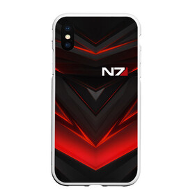 Чехол для iPhone XS Max матовый с принтом MASS EFFECT N7 в городе Новоалтайск, Силикон | Область печати: задняя сторона чехла, без боковых панелей | Тематика изображения на принте: abstract | armour | geometry | geometry stripes | metal | n7 | still | still armour | texture | абстракция | броня | геометрия | костюм | масс эффект | металл | н7 | сталь | стальная броня | текстура | шепард