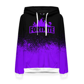 Женская толстовка 3D с принтом Fortnite (Краски 1) в городе Новоалтайск, 100% полиэстер  | двухслойный капюшон со шнурком для регулировки, мягкие манжеты на рукавах и по низу толстовки, спереди карман-кенгуру с мягким внутренним слоем. | Тематика изображения на принте: fortnite | game | битва | игра | камуфляж | король | фортнайн | фортнайт