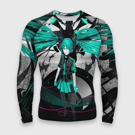 Мужской рашгард 3D с принтом Miku Hatsune Vocaloid в городе Новоалтайск,  |  | hatsune miku | miku hatsune | vocaloid | вокалоид | мику хатсуне | мику хатсунэ | мику хацуне | мику хацунэ | хатсуне мику | хатсунэ мику | хацуне мику | хацунэ мику