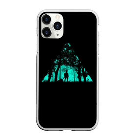 Чехол для iPhone 11 Pro матовый с принтом Таинственный лес в городе Новоалтайск, Силикон |  | Тематика изображения на принте: кислотные костюмы | кислотные цвета | неон | флуоресцентные принты
