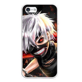 Чехол для iPhone 5/5S матовый с принтом Tokyo Ghoul (6) в городе Новоалтайск, Силикон | Область печати: задняя сторона чехла, без боковых панелей | anime | ghoul | manga | tokyo | tokyo ghoul | анмие | гуль | манга | токийский гуль | токио