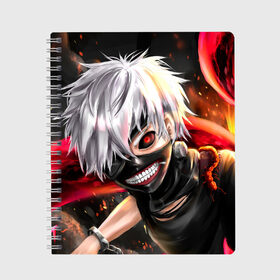 Тетрадь с принтом Tokyo Ghoul (6) в городе Новоалтайск, 100% бумага | 48 листов, плотность листов — 60 г/м2, плотность картонной обложки — 250 г/м2. Листы скреплены сбоку удобной пружинной спиралью. Уголки страниц и обложки скругленные. Цвет линий — светло-серый
 | anime | ghoul | manga | tokyo | tokyo ghoul | анмие | гуль | манга | токийский гуль | токио