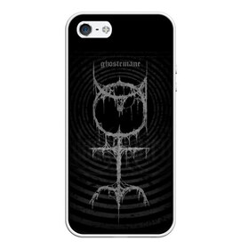 Чехол для iPhone 5/5S матовый с принтом Ghostemane в городе Новоалтайск, Силикон | Область печати: задняя сторона чехла, без боковых панелей | ghostemane | ghostemane mercury | ghostemane nihi | trash gang | гостмейн