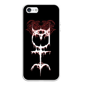 Чехол для iPhone 5/5S матовый с принтом Ghostemane sign в городе Новоалтайск, Силикон | Область печати: задняя сторона чехла, без боковых панелей | ghostemane | ghostemane mercury | ghostemane nihi | trash gang | гостмейн