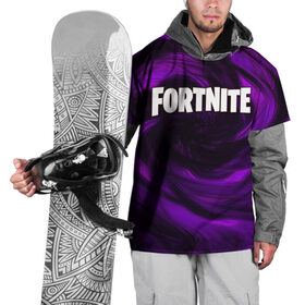 Накидка на куртку 3D с принтом FORTNITE в городе Новоалтайск, 100% полиэстер |  | fortnite | битва | игра | компьютерная игра | королевская | надпись | симулятор | фортнайт