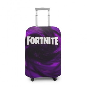 Чехол для чемодана 3D с принтом FORTNITE в городе Новоалтайск, 86% полиэфир, 14% спандекс | двустороннее нанесение принта, прорези для ручек и колес | fortnite | битва | игра | компьютерная игра | королевская | надпись | симулятор | фортнайт