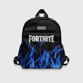 Детский рюкзак 3D с принтом FORTNITE в городе Новоалтайск, 100% полиэстер | лямки с регулируемой длиной, сверху петелька, чтобы рюкзак можно было повесить на вешалку. Основное отделение закрывается на молнию, как и внешний карман. Внутри дополнительный карман. По бокам два дополнительных кармашка | fortnite | битва | игра | компьютерная игра | королевская | надпись | симулятор | фортнайт