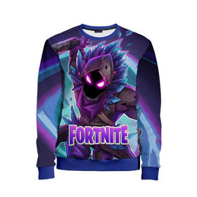 Детский свитшот 3D с принтом Fortnite в городе Новоалтайск, 100% полиэстер | свободная посадка, прямой крой, мягкая тканевая резинка на рукавах и понизу свитшота | Тематика изображения на принте: fortnite | битва | игра | компьютерная игра | королевская | надпись | симулятор | фортнайт
