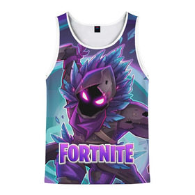 Мужская майка 3D с принтом Fortnite в городе Новоалтайск, 100% полиэстер | круглая горловина, приталенный силуэт, длина до линии бедра. Пройма и горловина окантованы тонкой бейкой | fortnite | битва | игра | компьютерная игра | королевская | надпись | симулятор | фортнайт