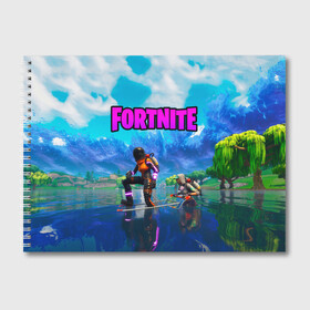 Альбом для рисования с принтом Fortnite повозка в городе Новоалтайск, 100% бумага
 | матовая бумага, плотность 200 мг. | Тематика изображения на принте: fortnite | game | битва | игра | камуфляж | король | огонь | фортнайн | фортнайт