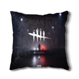 Подушка 3D с принтом DEAD BY DAYLIGHT в городе Новоалтайск, наволочка – 100% полиэстер, наполнитель – холлофайбер (легкий наполнитель, не вызывает аллергию). | состоит из подушки и наволочки. Наволочка на молнии, легко снимается для стирки | dead by daylight | game | hillbilly | maniacs | trapper | wraith | деревенщина | игра | мертвые днем | охотник | призрак