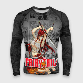 Мужской рашгард 3D с принтом Fairy Tail (Эльза) в городе Новоалтайск,  |  | anime | fairy tail | manga | аниме | манга | фейри тейл | фея | хвост | хвост феи | эльза