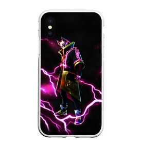 Чехол для iPhone XS Max матовый FORTNITE: в городе Новоалтайск, Силикон | Область печати: задняя сторона чехла, без боковых панелей | fortnite | битва | игра | компьютерная игра | королевская | надпись | симулятор | фортнайт