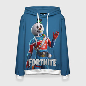 Женская толстовка 3D с принтом FORTNITE в городе Новоалтайск, 100% полиэстер  | двухслойный капюшон со шнурком для регулировки, мягкие манжеты на рукавах и по низу толстовки, спереди карман-кенгуру с мягким внутренним слоем. | fortnite | битва | игра | компьютерная игра | королевская | надпись | симулятор | фортнайт